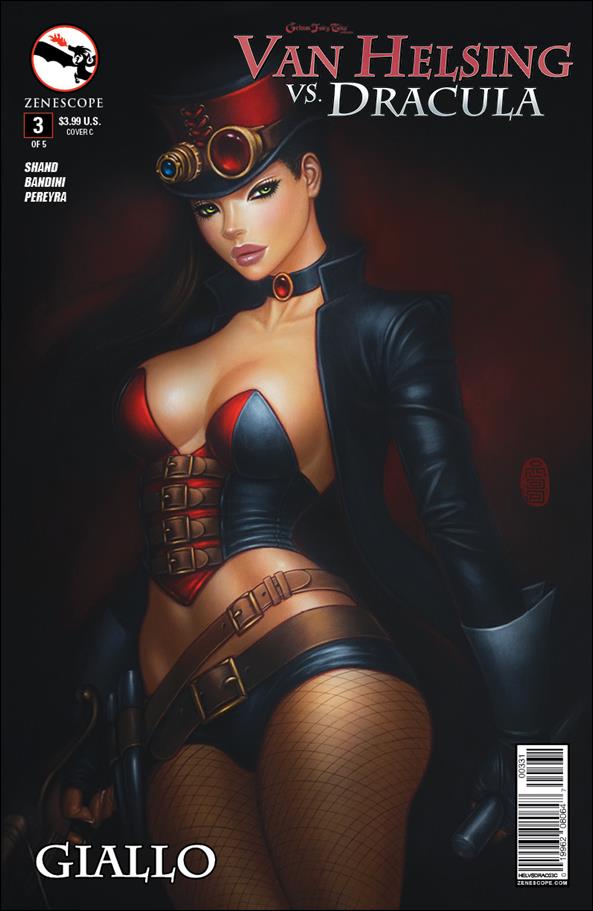 Grimm Fairy Tales Presents Van Helsing vs Dracula issue 3-C Mimi Yune Cover