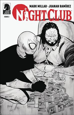 Night Club 2 issue 2-B Juanan Ramirez B&W Cover