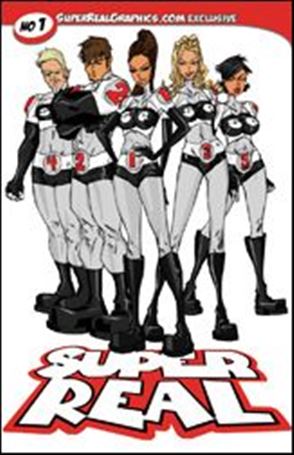 Super Real issue 1-C Website Exclusive Cover