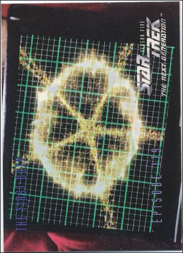 Star Trek: The Next Generation - The Episode Collection Season Five (Base Set) card 486 The First Duty, Episode 119C