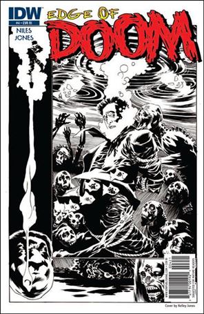 Edge of Doom issue 4-B 1:10 Black and White Cover
