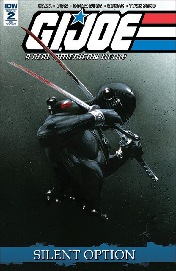 G.I. Joe: A Real American Hero: Silent Option issue 2-D Retailer Exclusive Gabriele Dell'Otto Dress Cover