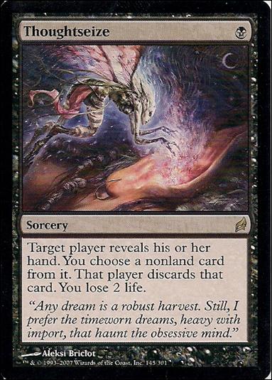 Magic the Gathering: Lorwyn (Base Set) card 145 Thoughtseize