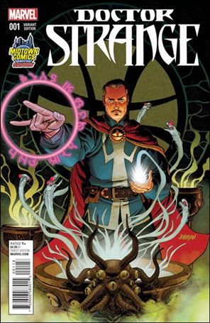 Doctor Strange (2015) issue 1-K Dave Johnson Midtown Comics Cover