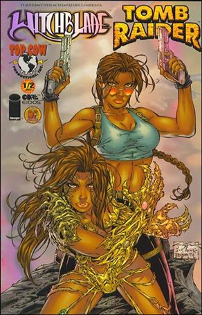 Witchblade/Tomb Raider issue 1/2-E Dynamic Forces Holofoil Cover 1/2000