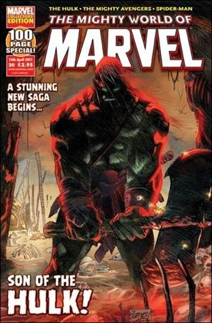 Mighty World of Marvel (UK) (2009) issue 20 Cardstock Cover