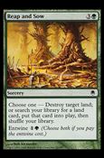 Magic the Gathering: Darksteel (Base Set) card 81 Reap and Sow