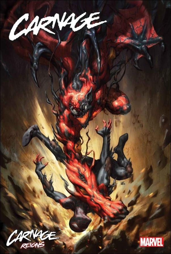 Carnage (2022) issue 14 Kendrick Lim Cover