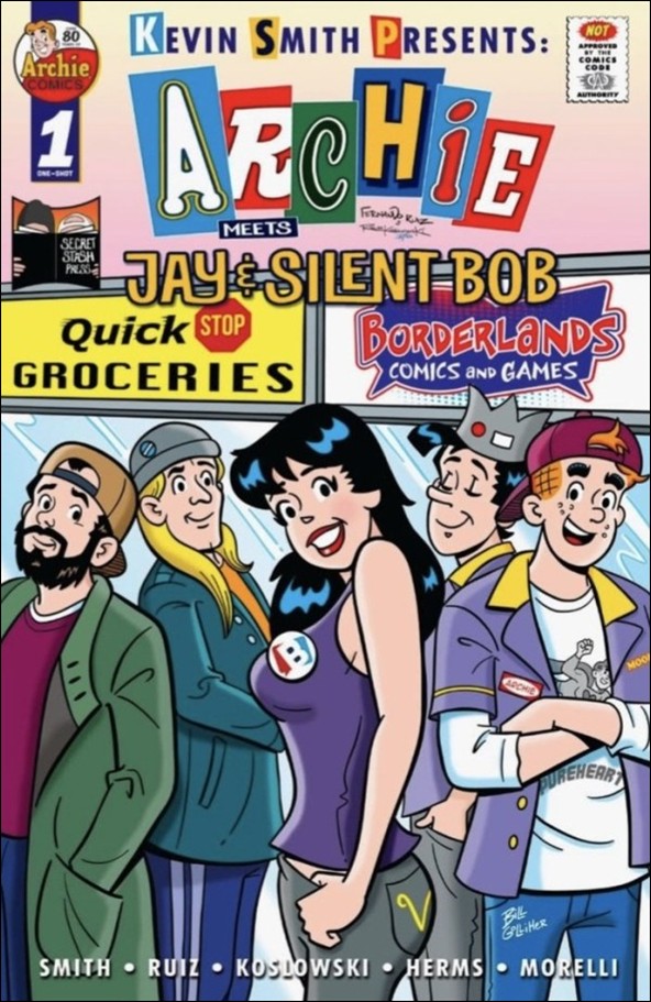 Archie Meets Jay & Silent Bob issue 1-ZF Retailer Exclusive Bill Golliher Cover