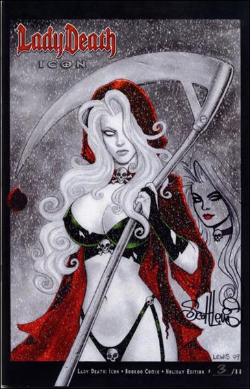 Lady Death: Icon issue 1-K Bookoo Comix Holiday Edition 1/88