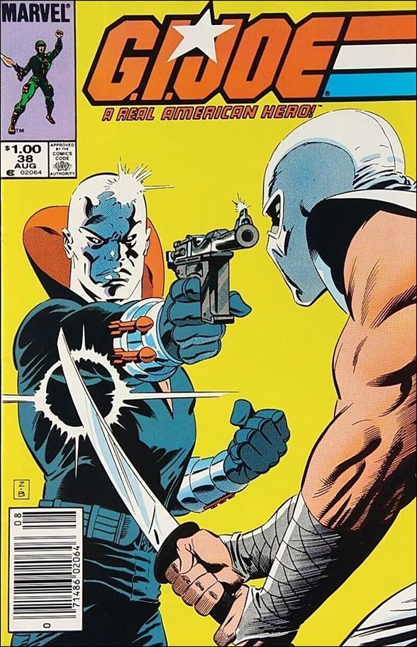 G.I. Joe: A Real American Hero issue 38-D Canadian Price Cover