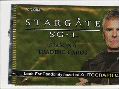 Stargate SG-1: Season 6 card 2 Sealed Pack