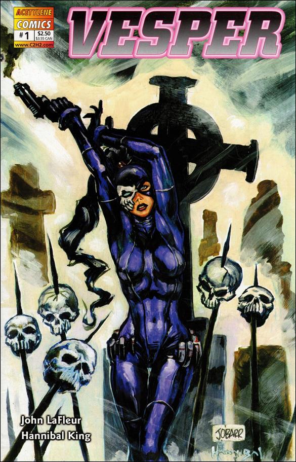 Vesper (2001) issue 1-B James O'Barr Cover