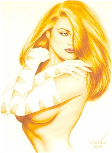Olivia 3: Ladies, Leather & Lace (Base Set) card 19