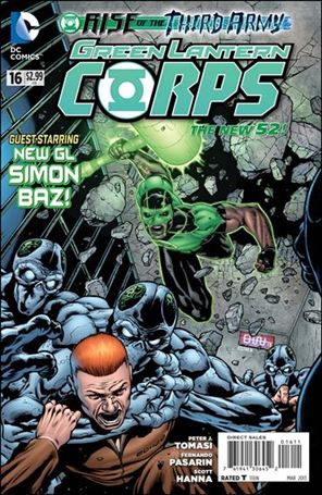 Green Lantern Corps (2011) issue 16 Standard Cover