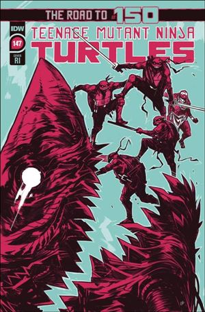 Teenage Mutant Ninja Turtles (2011) issue 149-C Caspar Wijngaard 1:10 Cover