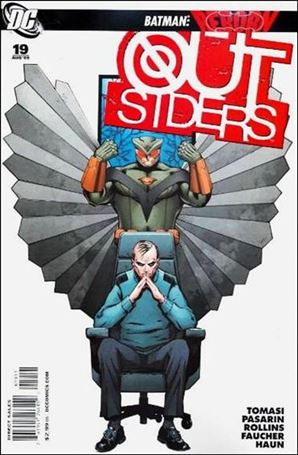 Outsiders (2009) issue 19 Lee Garbett Cover