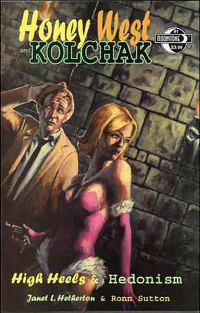 Honey West & Kolchak: High Heels & Hedonism issue 1-B Hayden Davis Cover