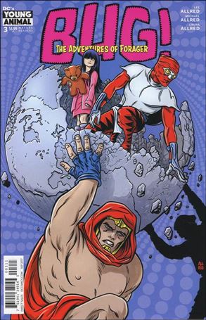Bug: The Adventures of Forager issue 3 Michael Allred Cover