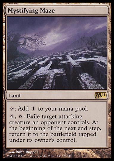 Magic the Gathering: 2011 Core Set (Base Set) card 226 Mystifying Maze