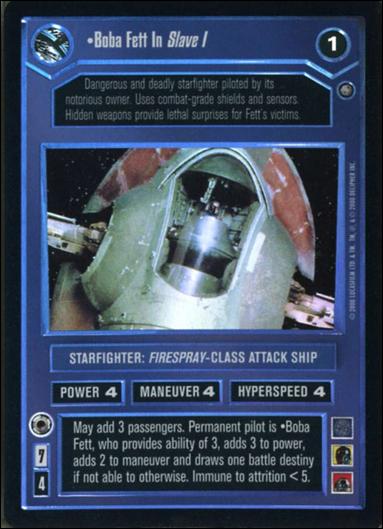 Star Wars: Reflections II: Expanding the Galaxy (Base Set) card 68 Boba Fett In Slave I