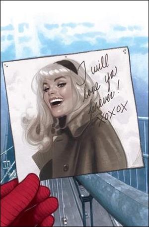 Peter Parker: The Spectacular Spider-Man issue 300-L Adam Hughes Color/B&W Cover 1/500