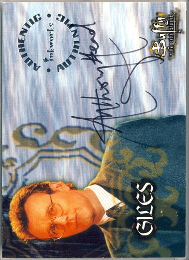 Buffy the Vampire Slayer: Season Two (Autograph Subset) card A6 Anthony Stewart Head as Giles