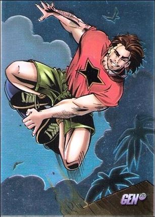 Gen13: Series 1 (Base Set) card 38 Grunge, Skateboarding