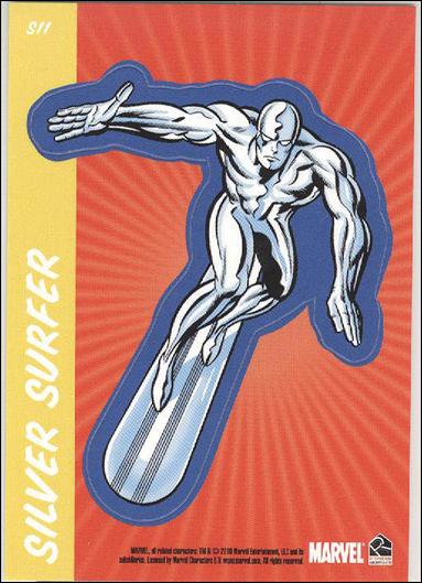 70 Years of Marvel Comics (Retro Sticker Subset) card S11 Silver Surfer