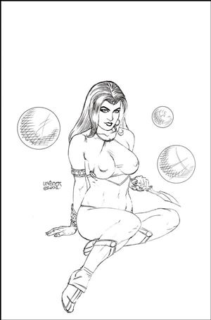 John Carter of Mars (2022) issue 3-I Joseph Michael Linsner 1:11 B&W Virgin Cover