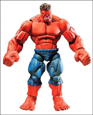 Marvel Legends (Red Hulk Series) figure 9 Red Hulk (6 Piece Build-A-Figure)