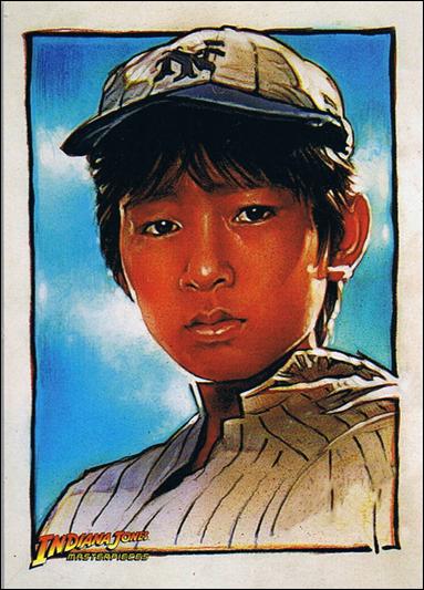 Indiana Jones Masterpieces (Base Set) card 21 Short Round
