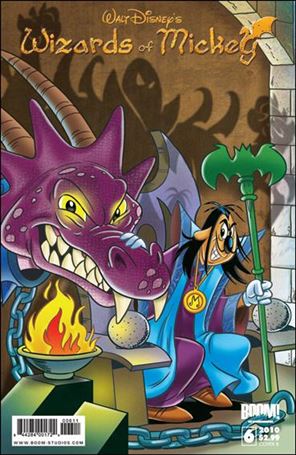 Wizards of Mickey issue 6-B Magic Eye Studios Cover