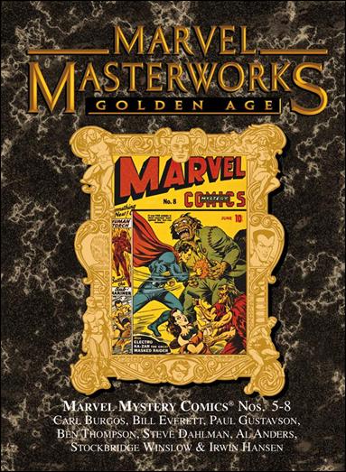 Marvel Masterworks: Golden Age Marvel Comics issue 2-B Marble Dust Jacket Vol 60