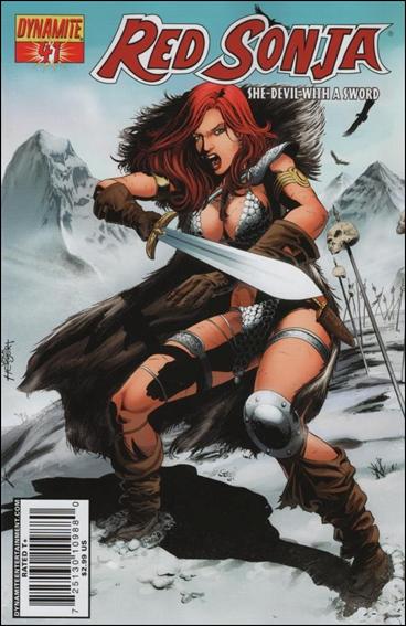 Red Sonja (2005) issue 41-B Jackson Herbert Cover