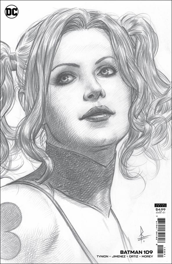 Batman (2016) issue 109-D Riccardo Federici 1:25 Cardstock Cover