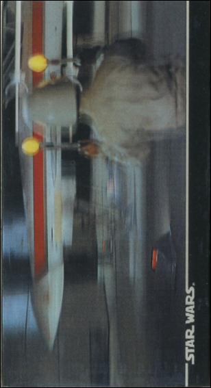 Star Wars 3Di Widevision (Base Set) card 49 X-Wings Away!