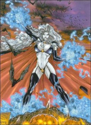 Lady Death and the Women of Chaos!: Love Bites (Base Set) card 32 Untold Tales of Lady Death #1