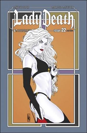 Lady Death (2010) issue 22-D Art Deco Cover 1:3