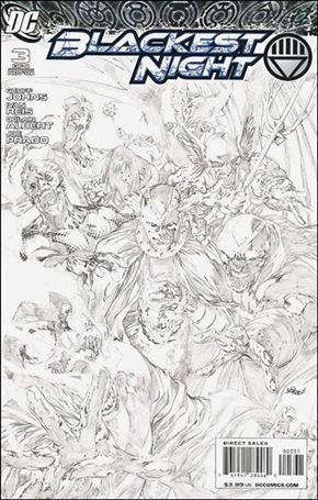 Blackest Night issue 3-C Ivan Reis 1:100 Sketch Cover