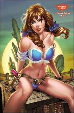 Legend of Oz: The Wicked West (2011) issue 4-E Mike DeBalfo Phoenix Comicon Cover 1/250