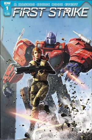 First Strike issue 1-C Alex Ronald Cover