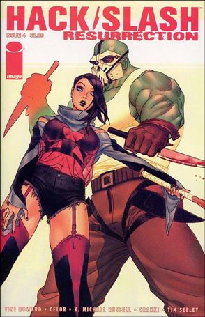 Hack/Slash: Resurrection issue 4-B Arist Deyn Cover