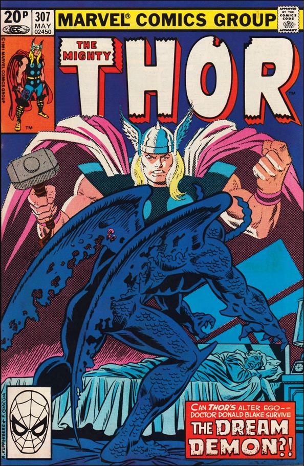 Thor (1966) issue 307-B UK Price Cover