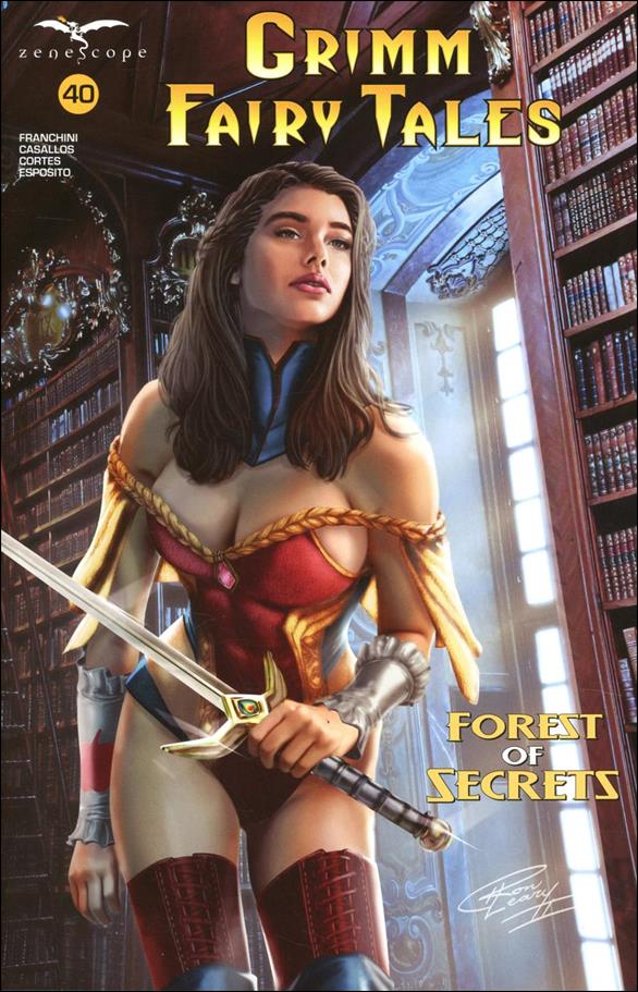 Grimm Fairy Tales (2016) issue 40-C Ron Leary Cover