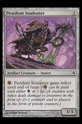 Magic the Gathering: New Phyrexia card 149 Pestilent Souleater