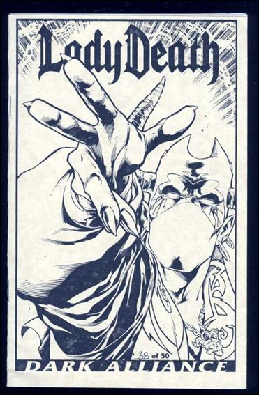 Lady Death: Dark Alliance issue Preview-B Blue Cover 1/50