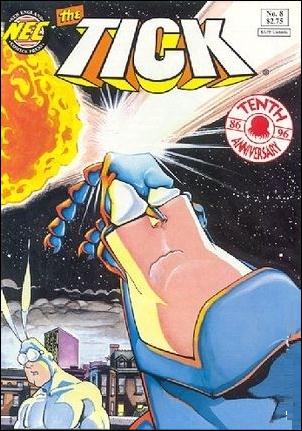 Tick (1988) issue 8-E 10th Anniversary Cover (4th Printing)