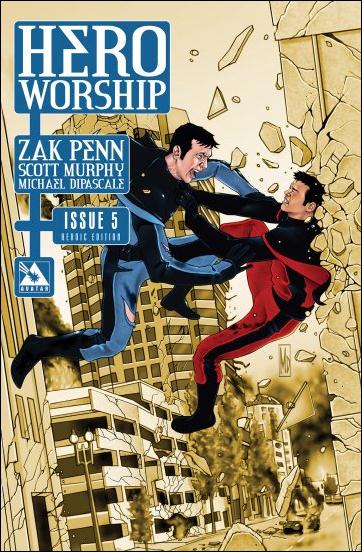 Hero Worship issue 5-C Heroic 1:3 Cover