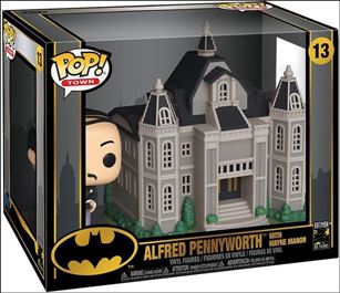 POP! Town figure 13 Alfred Pennyworth with Wayne Manor